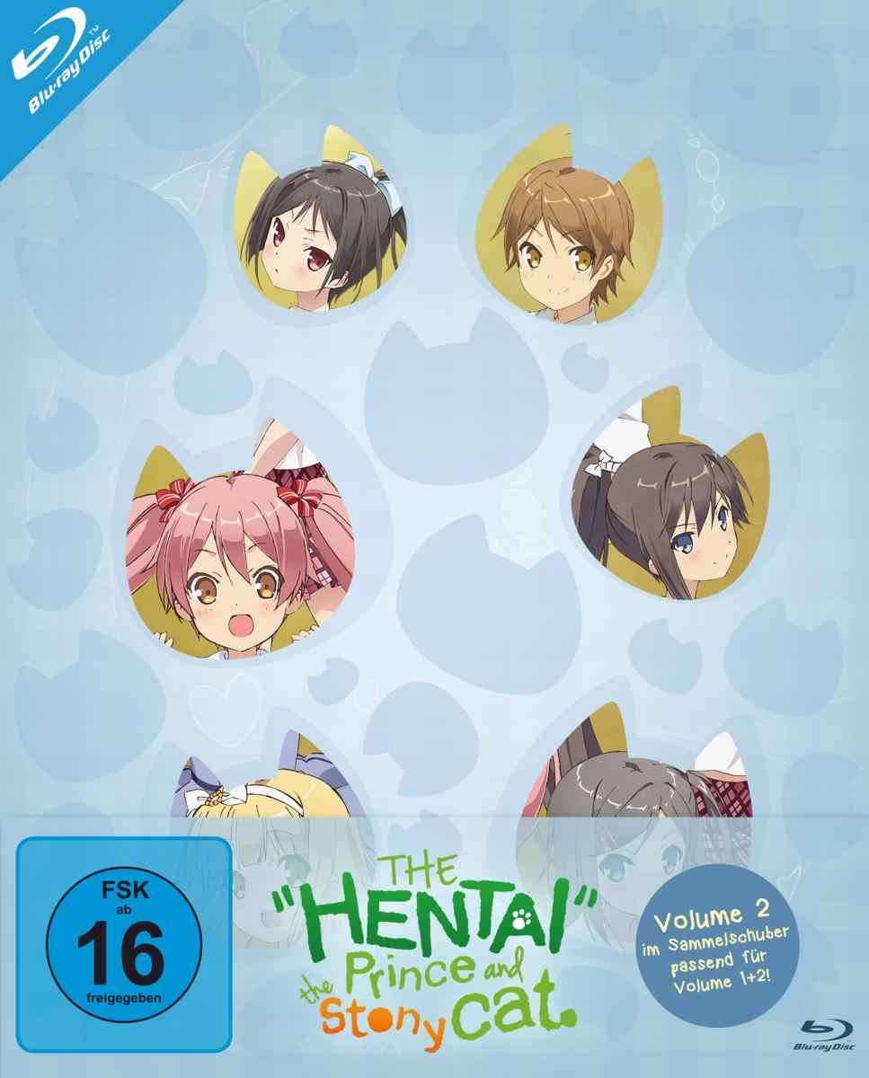 The Hentai Prince and the Stony Cat - Volume 2: Episode 7-12 inkl. Sammelschuber [Blu-ray] Cover