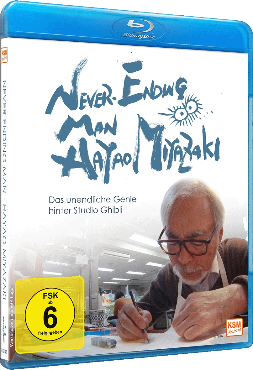 Never Ending Man: Hayao Miyazaki - Das unendliche Genie hinter Studio Ghibli Blu-ray Never Ending Man: Hayao Miyazaki - Das unendliche Genie hinter Studio Ghibli Blu-ray