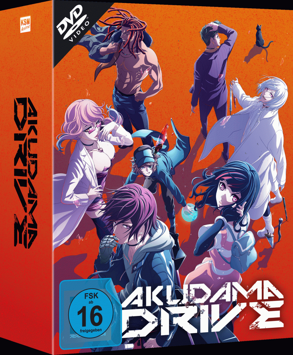 Akudama Drive - Volume 3: Episode 09-12 inkl. Sammelschuber [DVD] Image 3