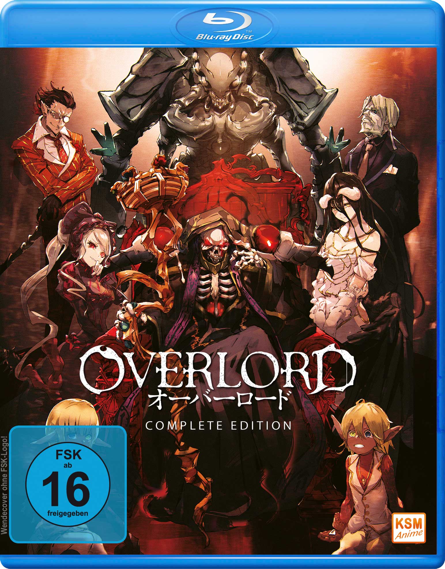 Overlord - Complete Edition: Staffel 1 (13 Episoden) Blu-ray Cover Overlord - Complete Edition: Staffel 1 (13 Episoden) Blu-ray Cover