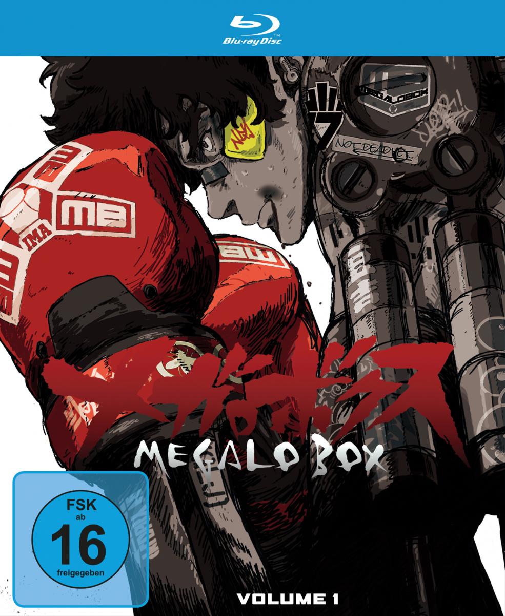Megalobox - Volume 1: Episode 01-04 inkl. Sammelschuber Blu-ray Cover Megalobox - Volume 1: Episode 01-04 inkl. Sammelschuber Blu-ray Cover