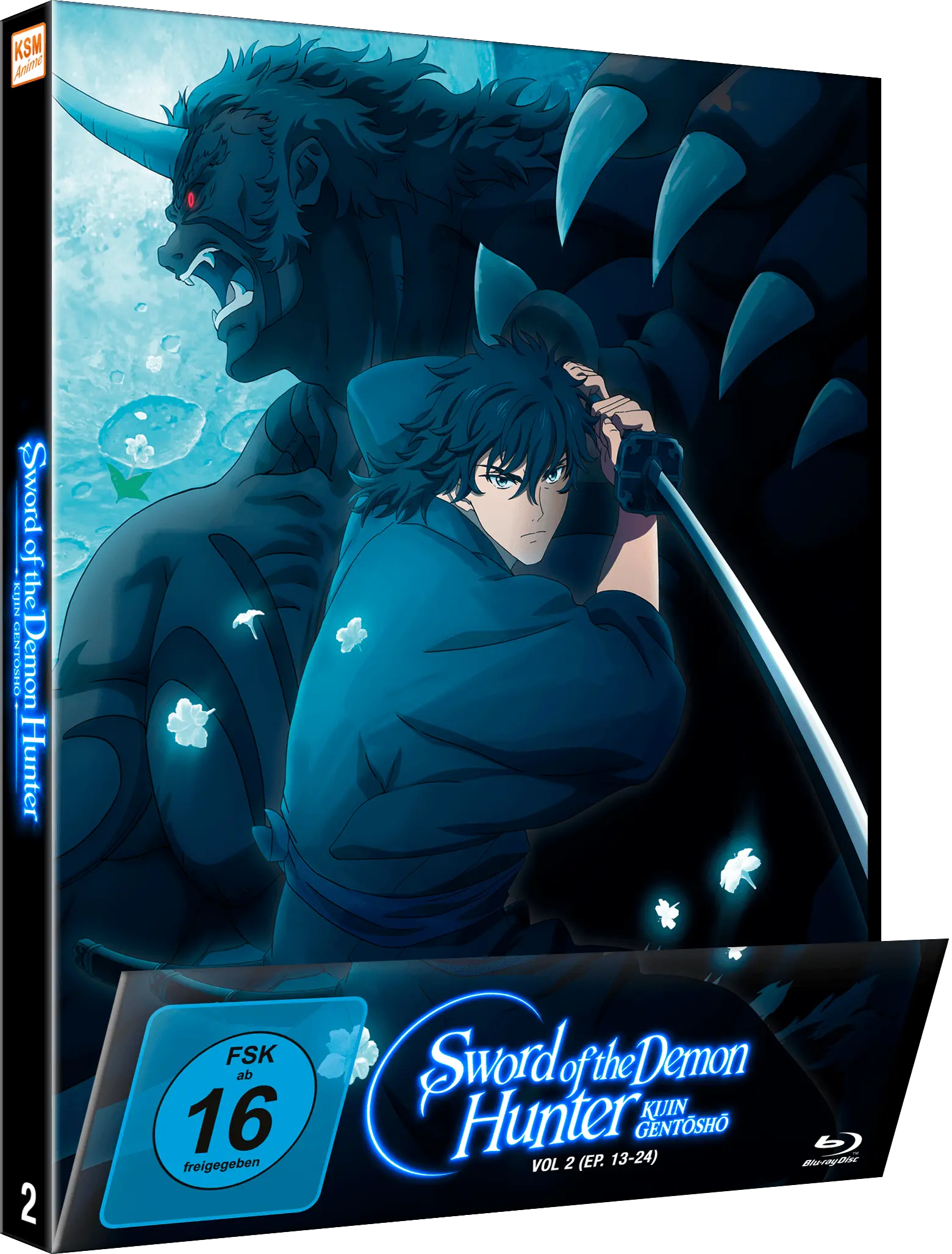 Sword of the Demon Hunter: Kijin Gentôshô - Volume 2: Ep. 13-24 [Blu-ray]