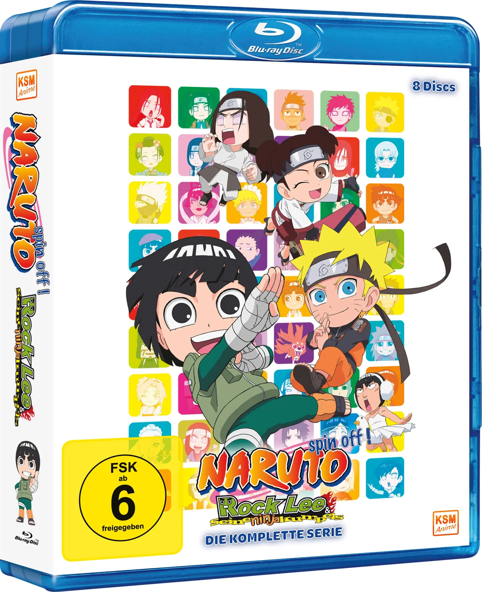 Naruto Spin - Off! Rock Lee und seine Ninja Kumpels - Die komplette Serie [Blu-ray]