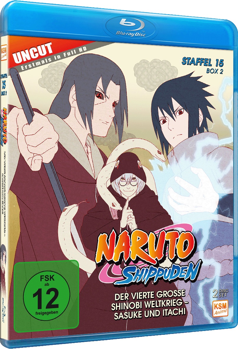 Naruto Shippuden - Staffel 15 Box 2: Episode 555-568 (uncut) Blu-ray Naruto Shippuden - Staffel 15 Box 2: Episode 555-568 (uncut) Blu-ray
