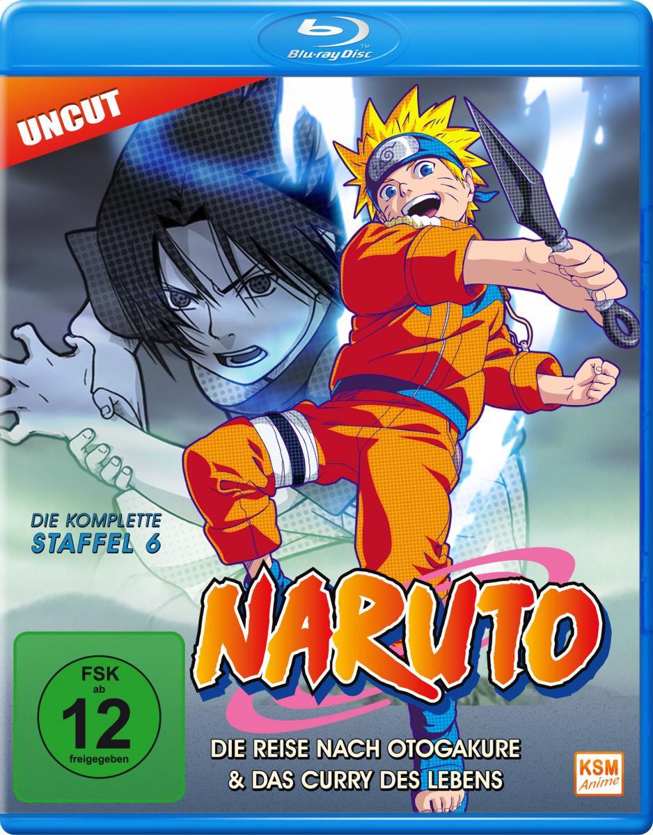 Naruto - Staffel 6: Die Reise nach Otogakure & Das Curry des Lebens (Episoden 136-157, uncut) Blu-ray