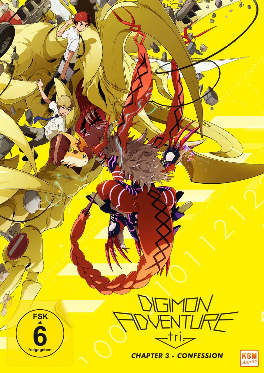 Digimon Adventure tri. Chapter 3 - Confession [DVD] Cover