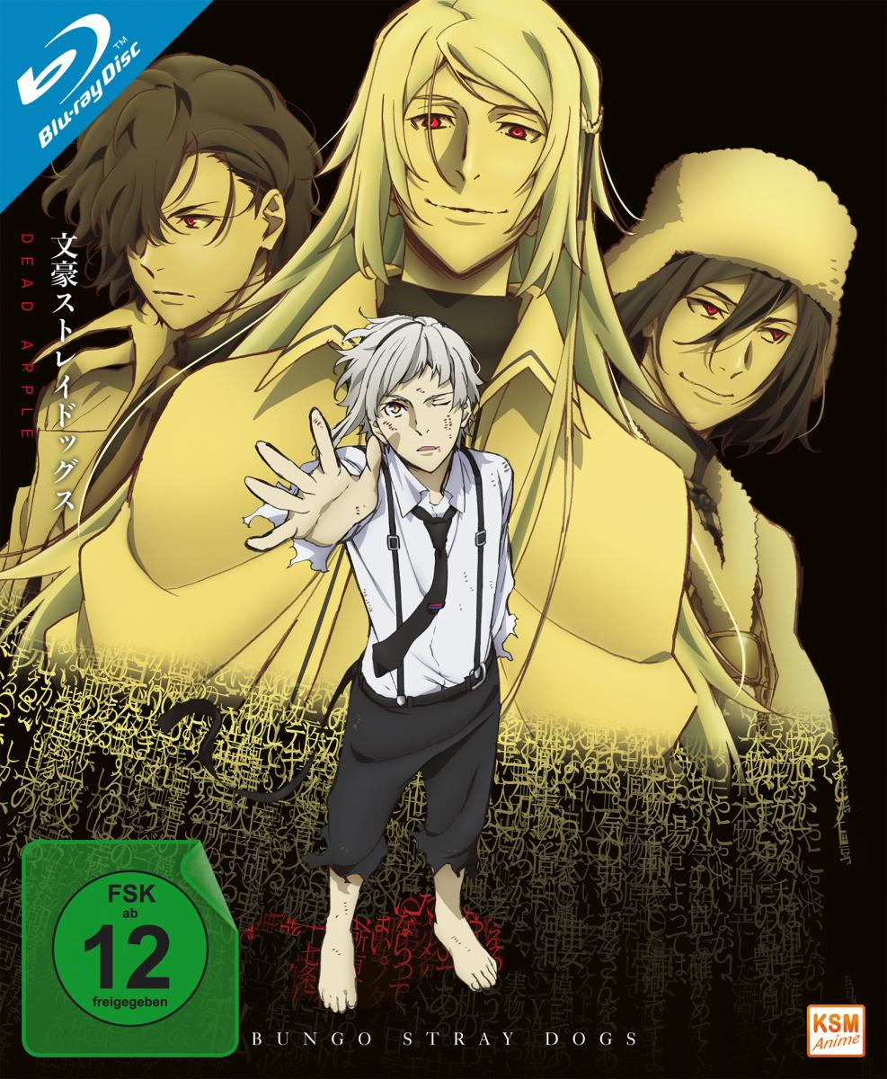 Bungo Stray Dogs - Dead Apple - The Movie Blu-ray Cover Bungo Stray Dogs - Dead Apple - The Movie Blu-ray Cover