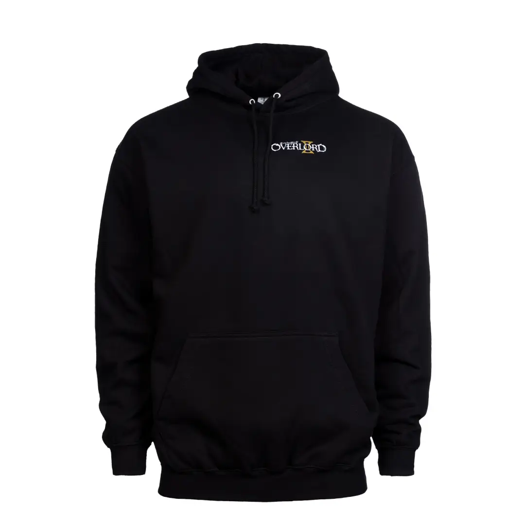 Overlord 2 Momonga Hoodie Black Cover Overlord 2 Momonga Hoodie Black Cover