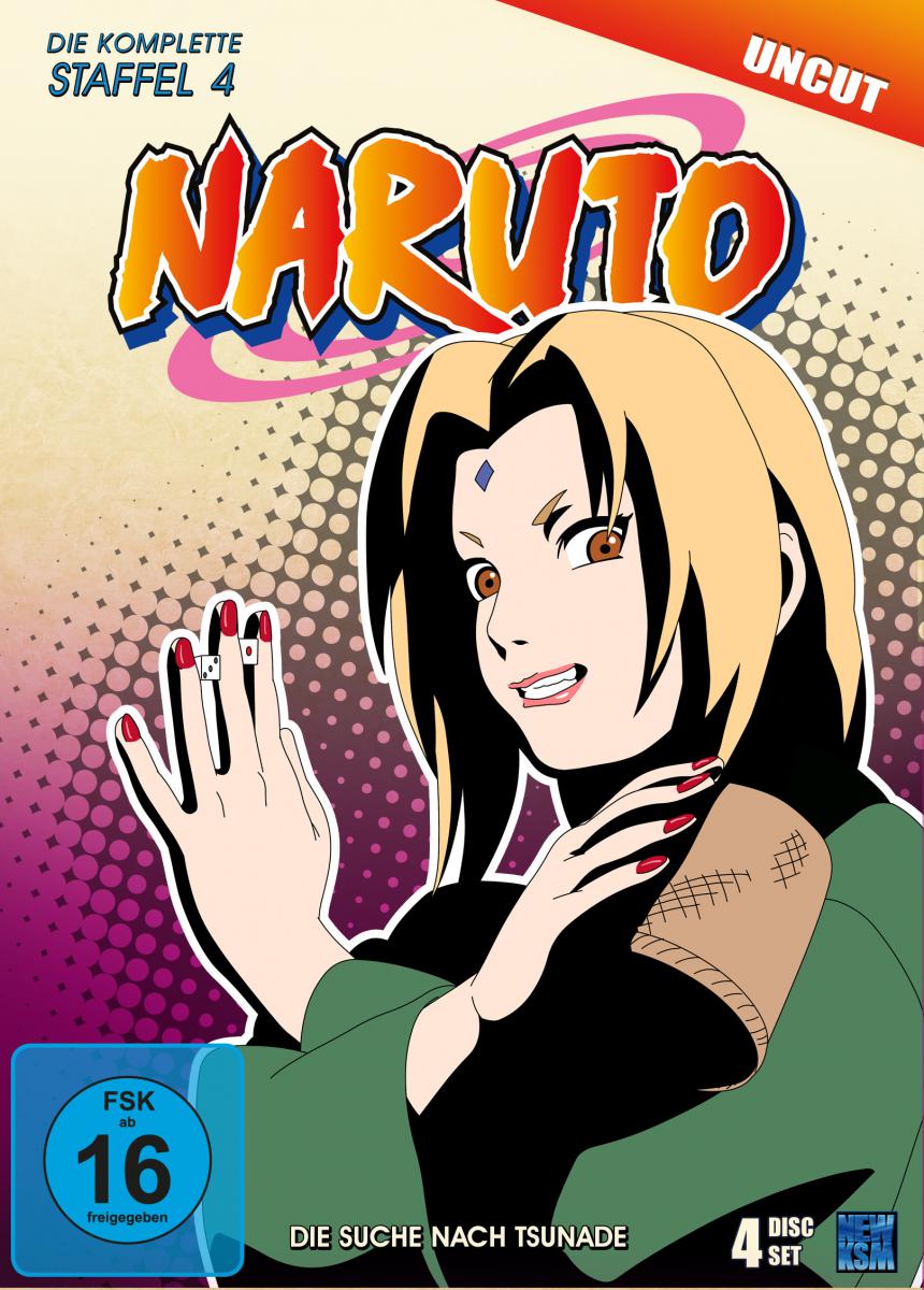 Naruto - Staffel 4: Die Suche nach Tsunade (Episoden 81-106, uncut) [DVD] Cover