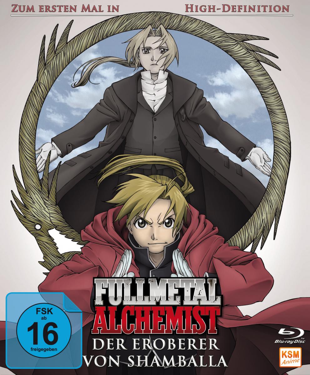 Fullmetal Alchemist: Der Film - Der Eroberer von Shamballa Blu-ray Cover Fullmetal Alchemist: Der Film - Der Eroberer von Shamballa Blu-ray Cover