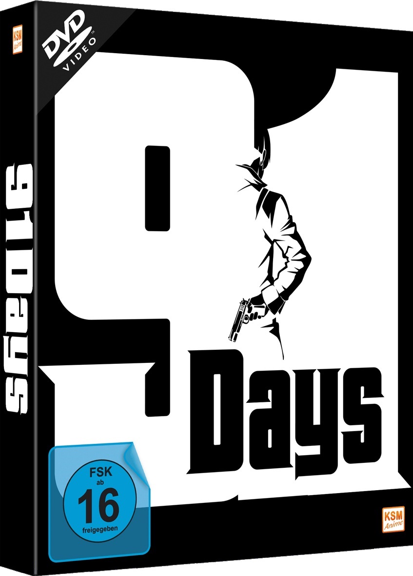 Anime 91 days dvd cover