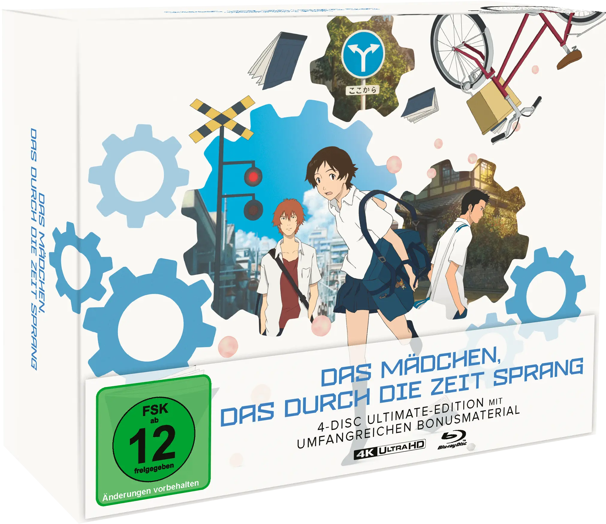 Das Mädchen, das durch die Zeit sprang - Ultimate Edition [4K UHD + Blu-ray + CD]