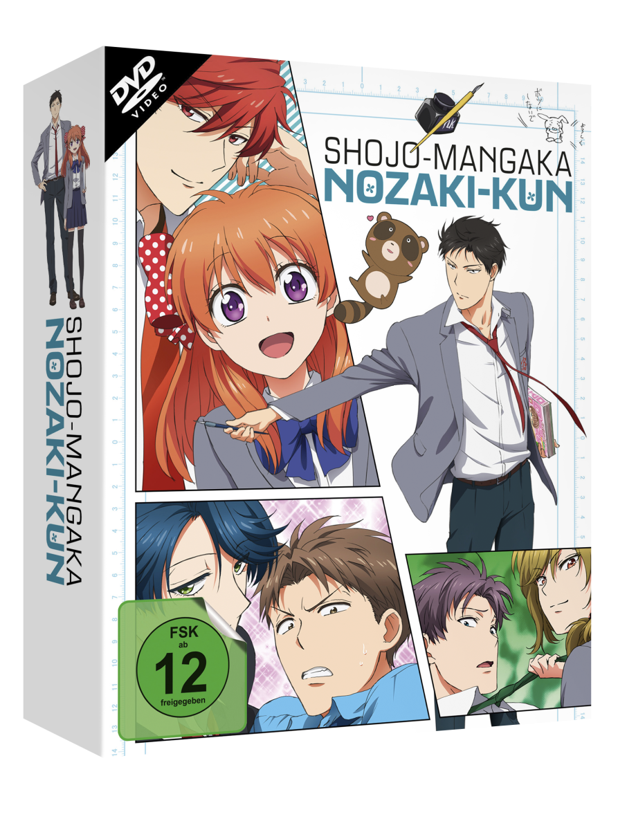 Shojo-Mangaka Nozaki-kun - Volume 3: Episode 9-12 inkl. Sammelschuber [DVD] Image 4