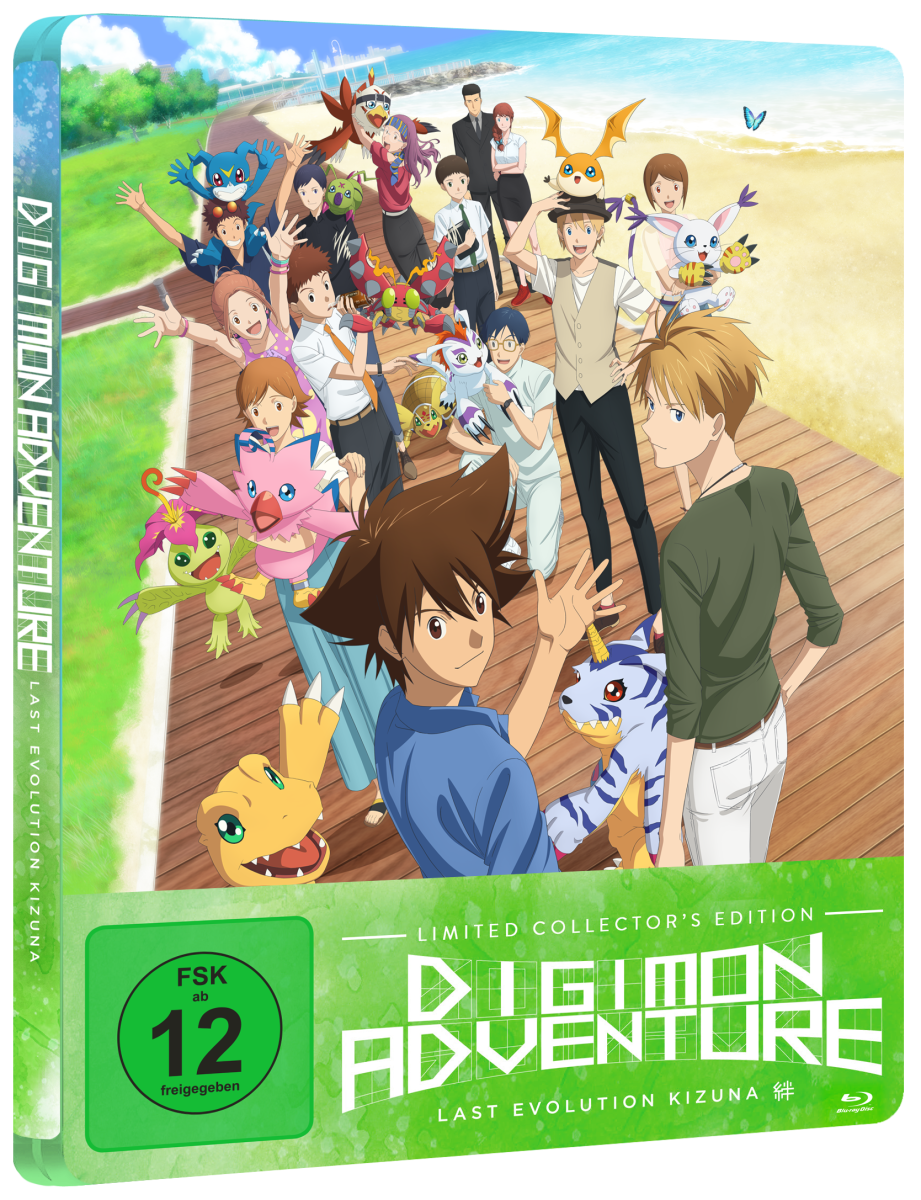 Digimon Adventure: Last Evolution Kizuna - Limited Steelbook Edition mit DigiMin [Blu-ray] Cover