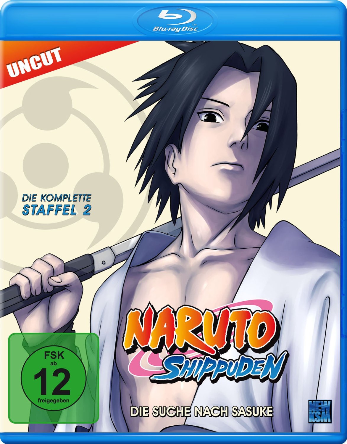 Naruto Shippuden - Staffel 2: Episode 253-273 (uncut) Blu-ray Cover