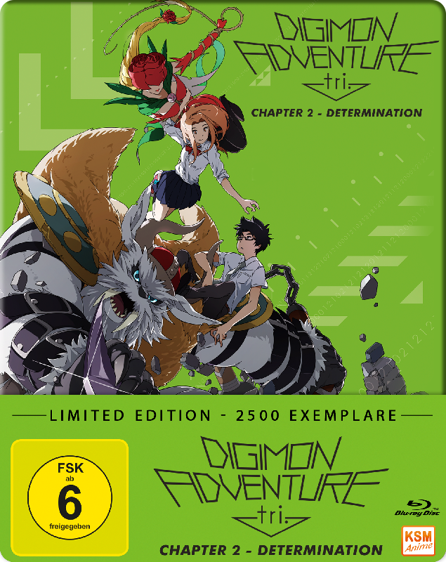 Digimon Adventure tri. Chapter 2 - Determination im FuturePak Blu-ray Cover