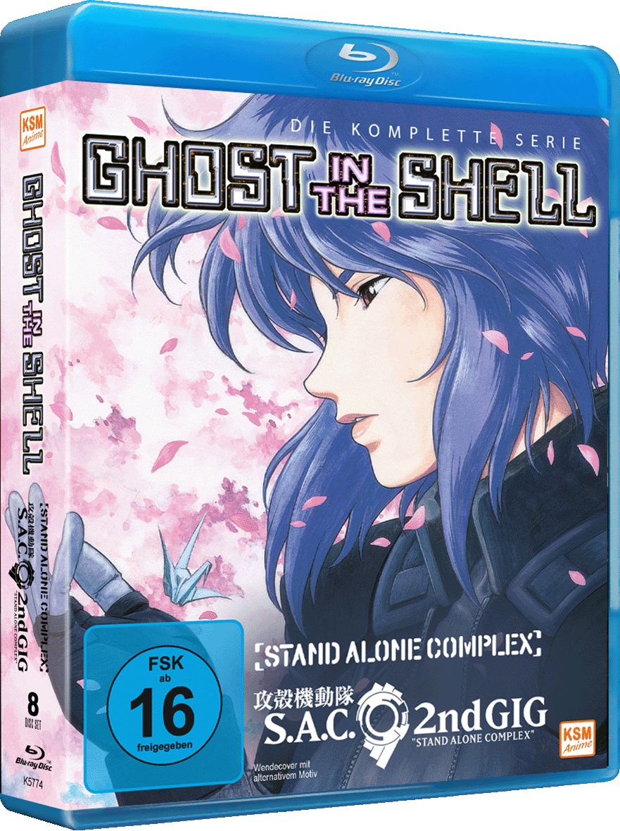 Ghost in the Shell - S.A.C. und S.A.C. 2nd GIG - Gesamtedition Staffel 1 & 2 Blu-ray Ghost in the Shell - S.A.C. und S.A.C. 2nd GIG - Gesamtedition Staffel 1 & 2 Blu-ray