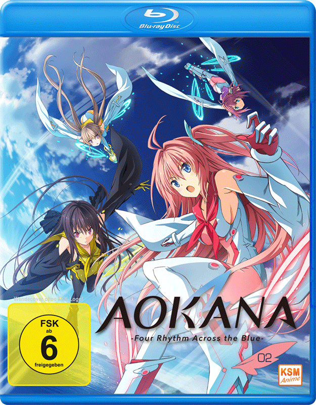 Aokana - Four Rhythm Across the Blue - Volume 2: Episode 07-12 Blu-ray