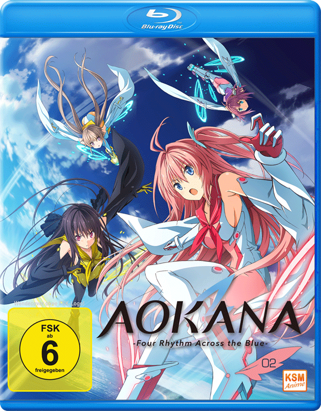 Aokana - Four Rhythm Across the Blue - Volume 2: Episode 07-12 Blu-ray Cover Aokana - Four Rhythm Across the Blue - Volume 2: Episode 07-12 Blu-ray Cover