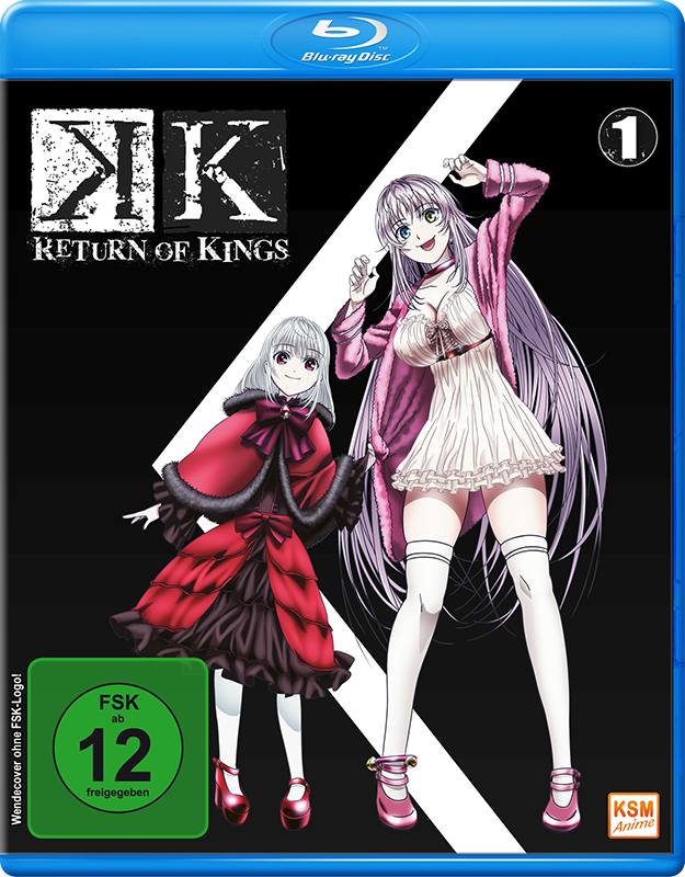K - Return of Kings - Volume 1: Episode 01-05 inkl. Sammelschuber Blu-ray Image 5