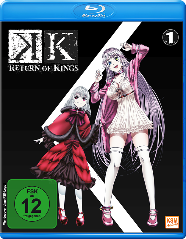 K - Return of Kings - Volume 1: Episode 01-05 inkl. Sammelschuber Blu-ray K - Return of Kings - Volume 1: Episode 01-05 inkl. Sammelschuber Blu-ray