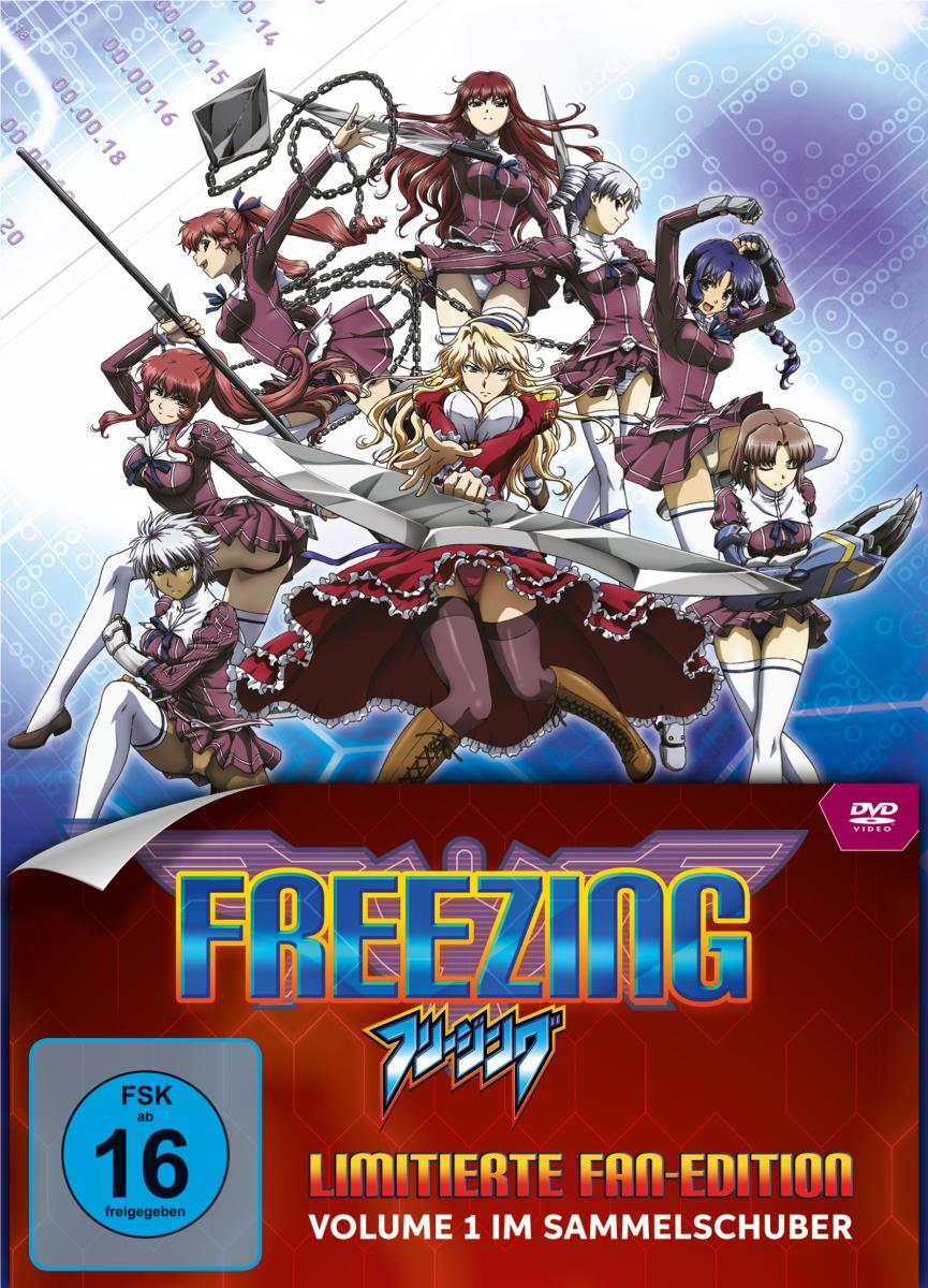 Freezing - Vol. 1: Episode 1-6 + OVA mit Sammelschuber [DVD]