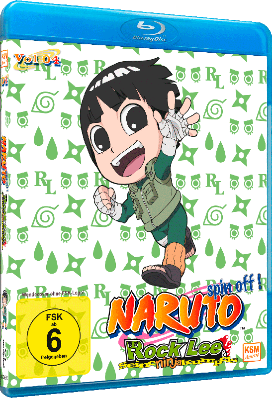 Naruto - Spin- Off! - Rock Lee und seine Ninja Kumpels - Volume 4: Episode 40-51 Blu-ray Naruto - Spin- Off! - Rock Lee und seine Ninja Kumpels - Volume 4: Episode 40-51 Blu-ray