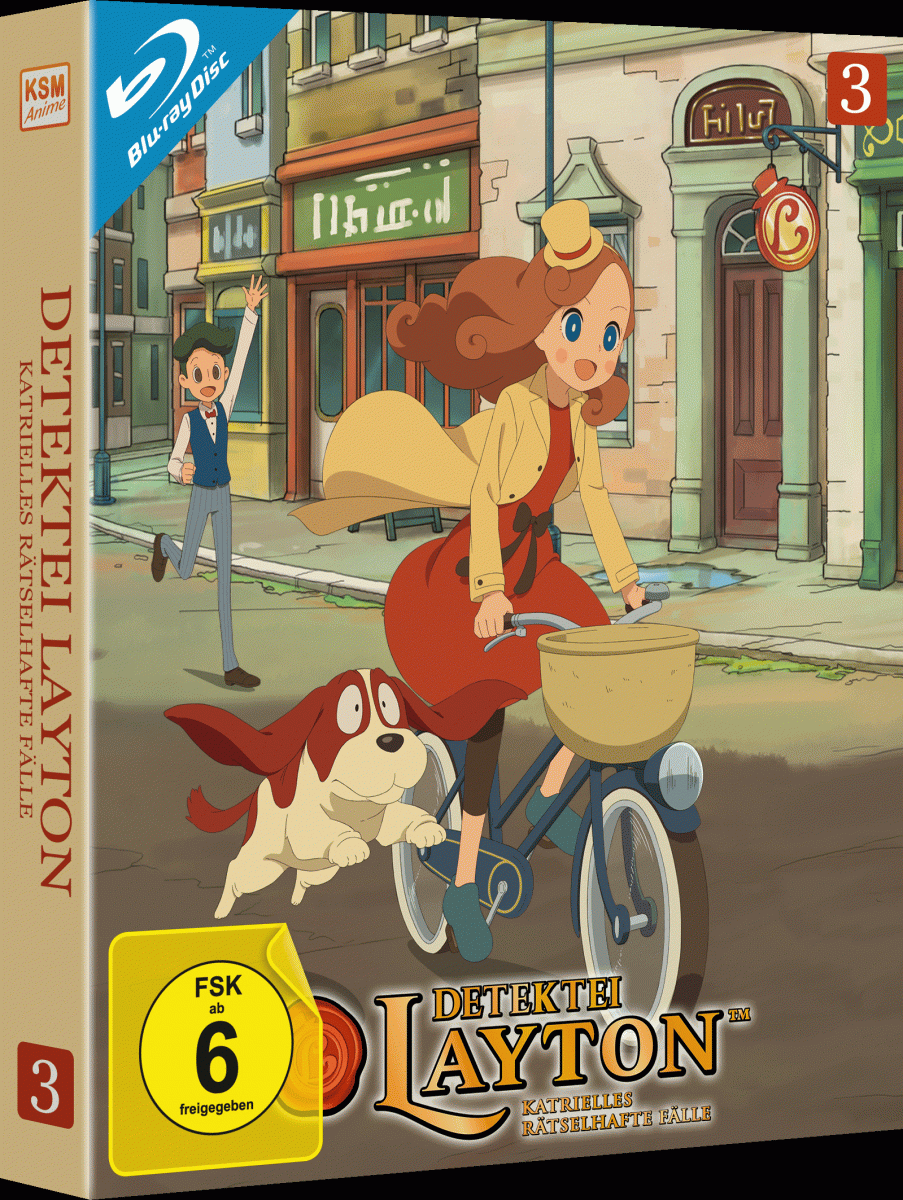Detektei Layton - Katrielles rätselhafte Fälle - Volume 3: Episode 21-30 Blu-ray Detektei Layton - Katrielles rätselhafte Fälle - Volume 3: Episode 21-30 Blu-ray