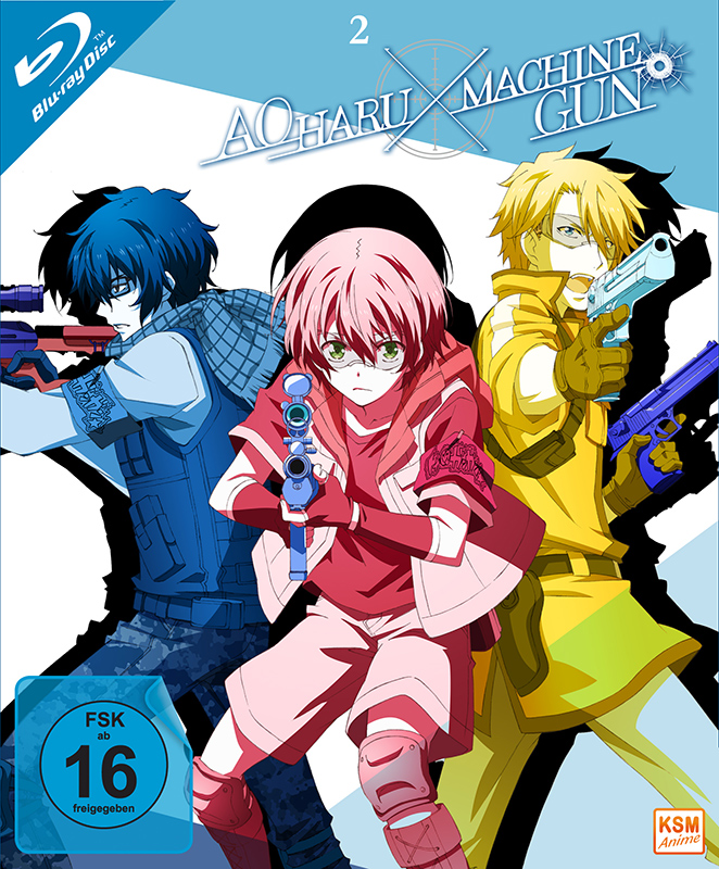 Aoharu X Machinegun - Volume 2: Episode 05-08 Blu-ray Aoharu X Machinegun - Volume 2: Episode 05-08 Blu-ray