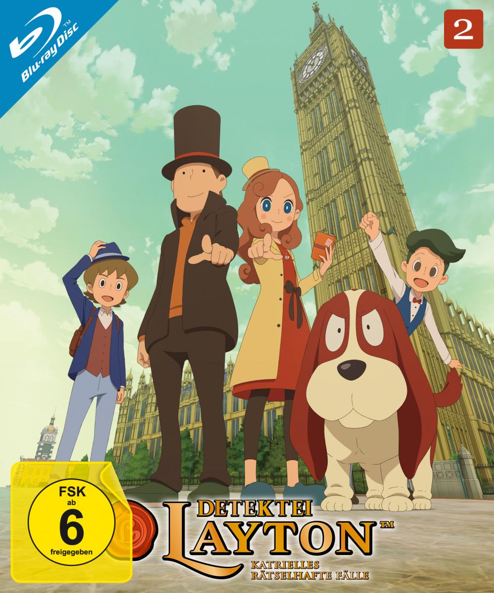 Detektei Layton - Katrielles rätselhafte Fälle - Volume 2: Episode 11-20 Blu-ray