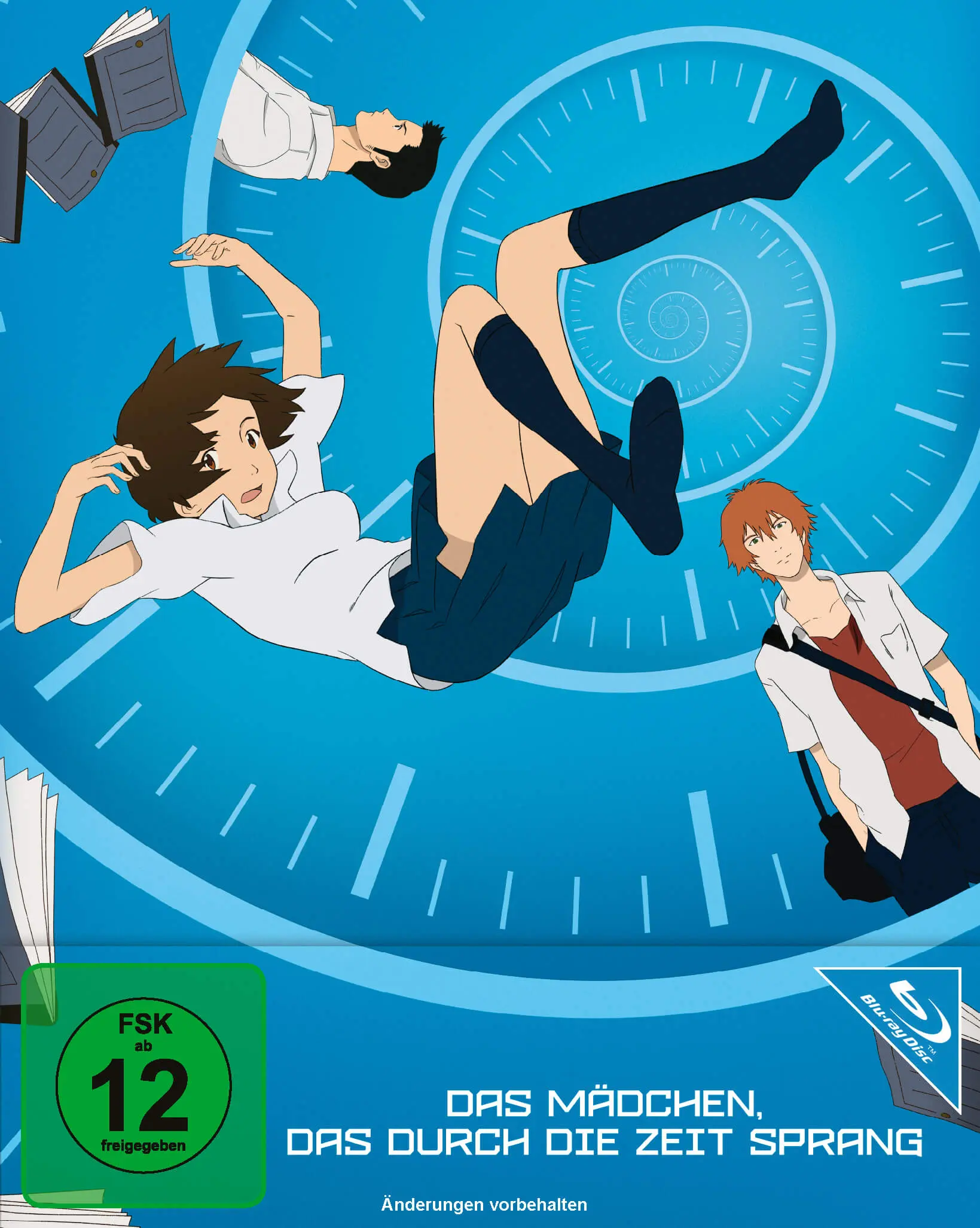Das Mädchen, das durch die Zeit sprang  [Blu-ray] Cover