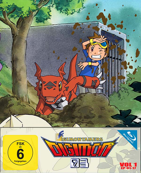 Digimon Tamers - Volume 1: Episode 01-17 [Blu-ray] Cover