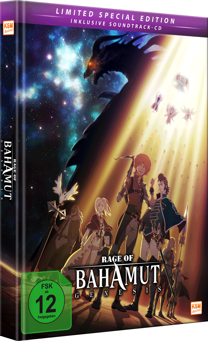 Rage of Bahamut Genesis Limited Edition Folge 01-12 und Special 6.5 [DVD] Image 2