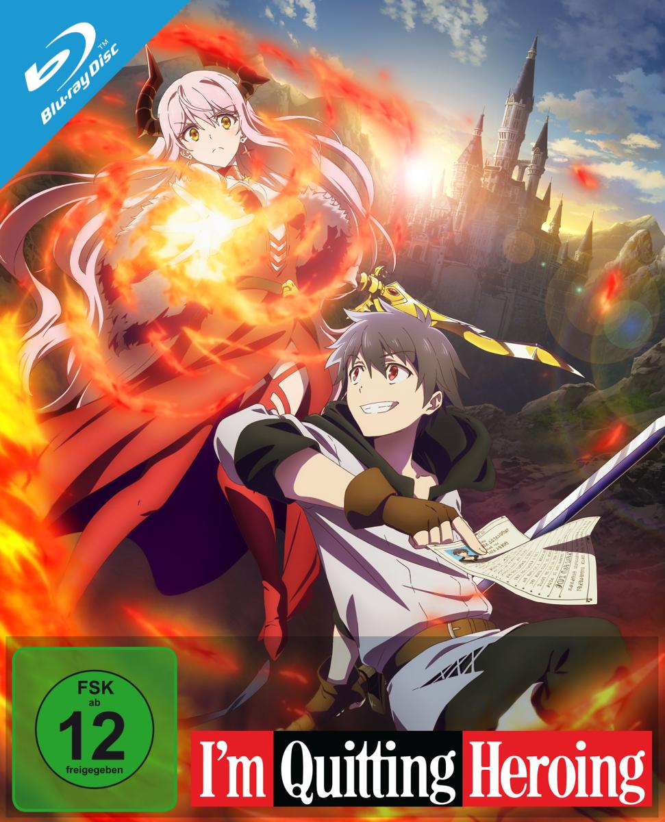 I'm Quitting Heroing - Volume 2: Episode 7-12 Blu-ray Cover