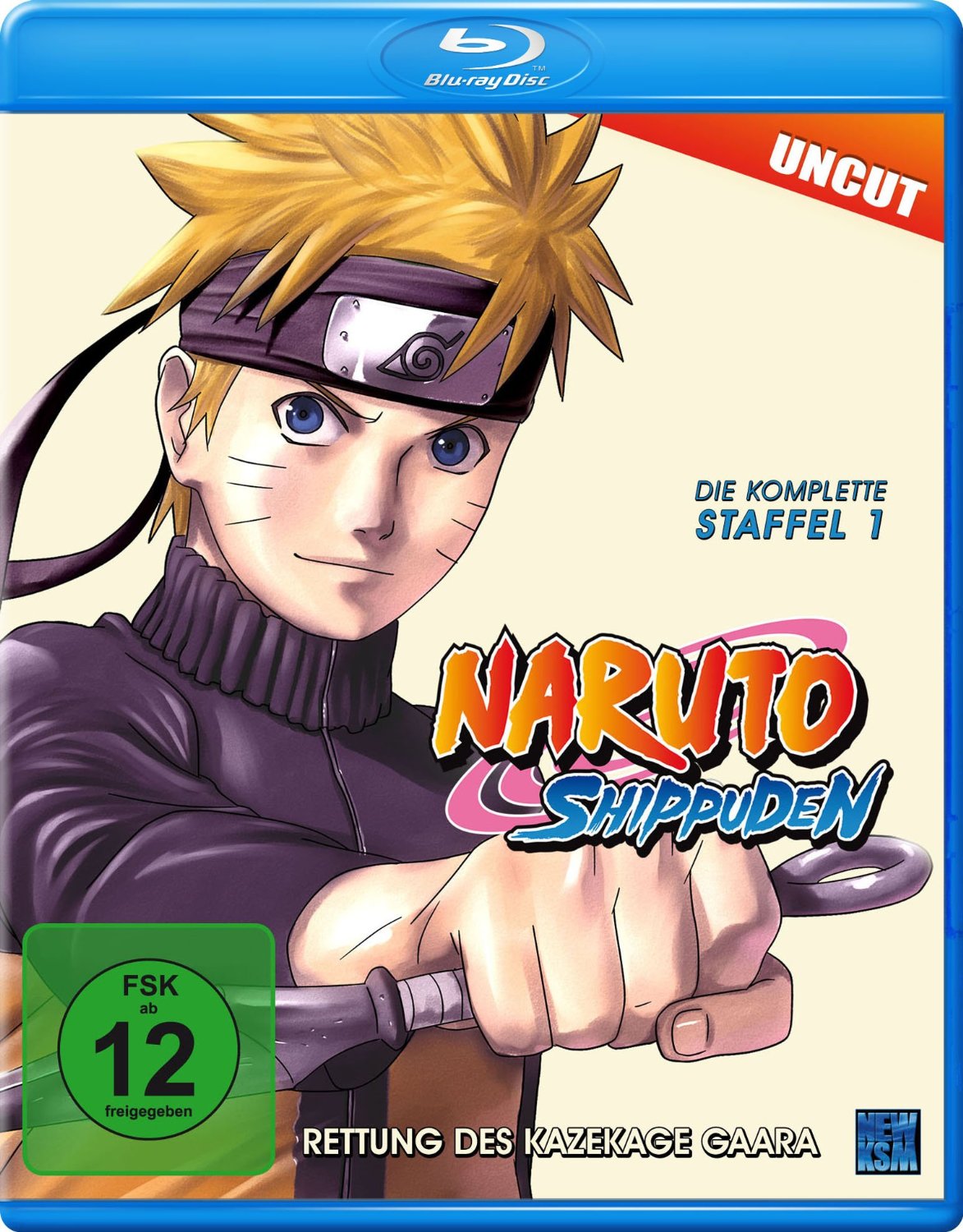 Naruto Shippuden - Staffel 1: Episode 221-252 (uncut) Blu-ray Cover Naruto Shippuden - Staffel 1: Episode 221-252 (uncut) Blu-ray Cover