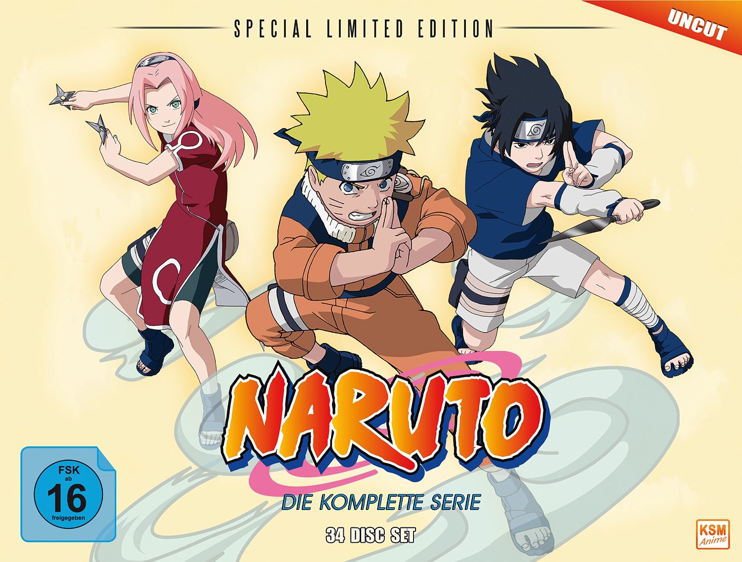 Naruto - Gesamt-Box (Special Limited Edition mit 8 Postkarten) [DVD]
