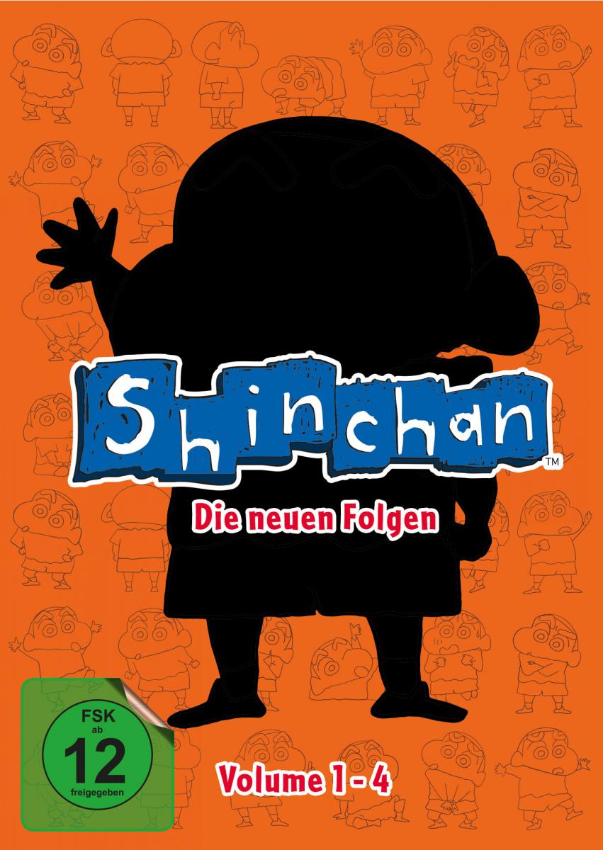 Shin chan - Die neuen Folgen - Vol. 1-4 im Sammelschuber [DVD]