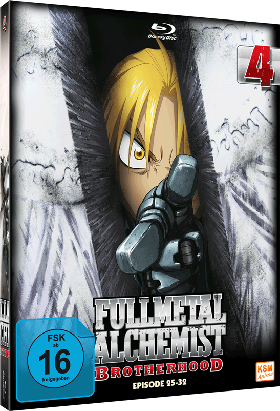 Fullmetal Alchemist: Brotherhood - Volume 4: Episode 25-32 (Limited Edition) Blu-ray Fullmetal Alchemist: Brotherhood - Volume 4: Episode 25-32 (Limited Edition) Blu-ray