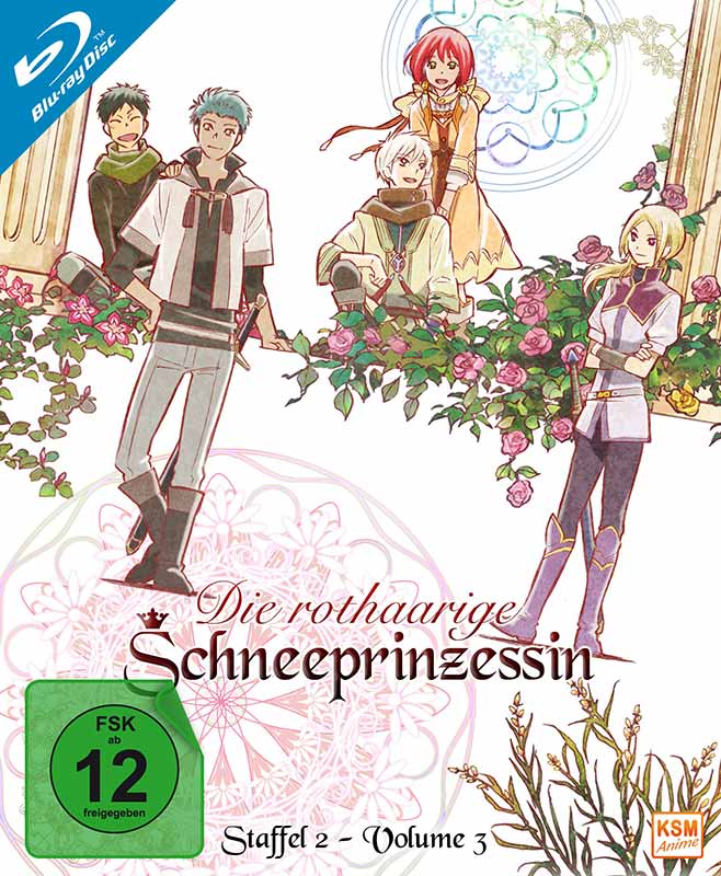 Die rothaarige Schneeprinzessin - Staffel 2 - Volume 3: Episode 09-12 Blu-ray Cover
