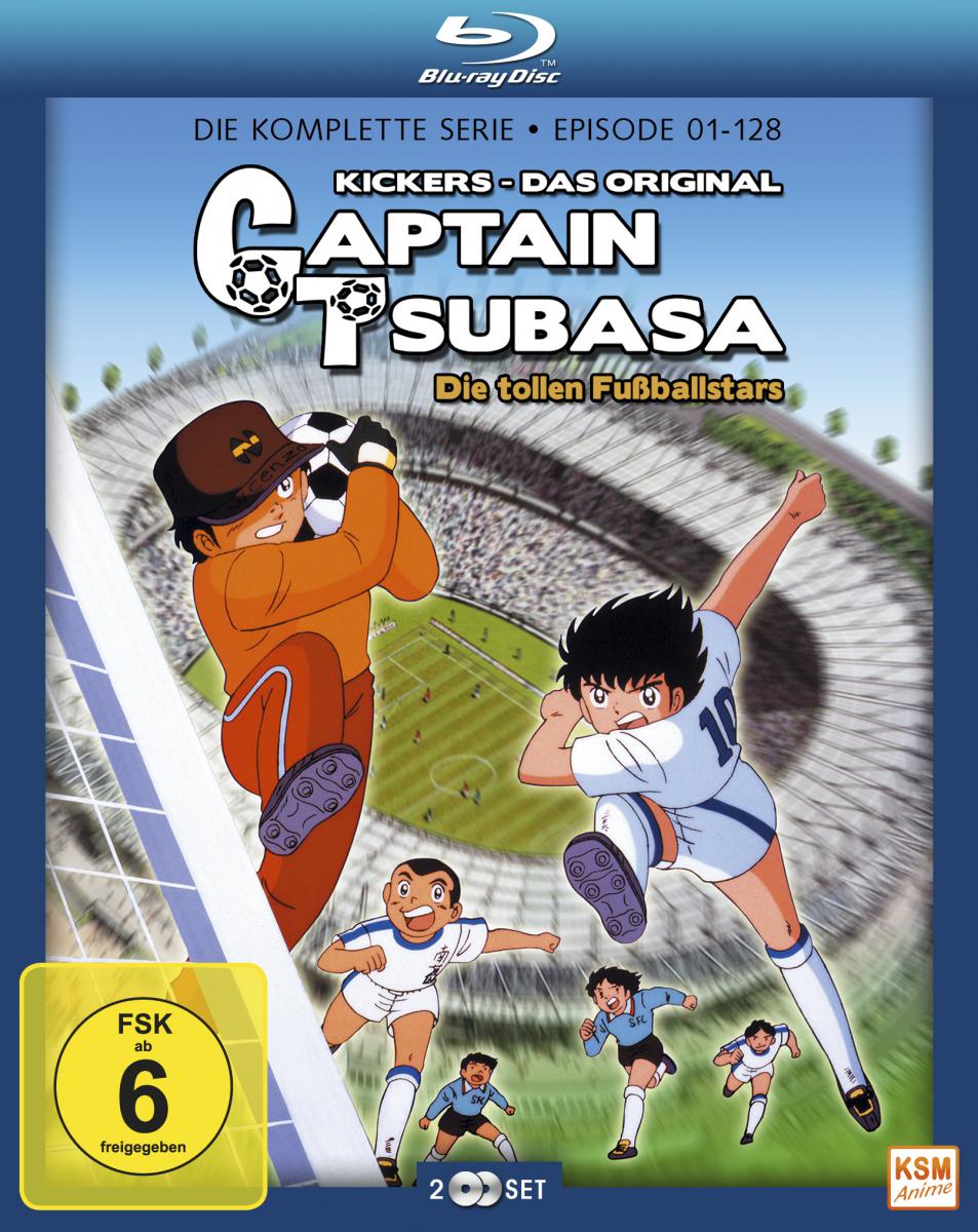 Captain Tsubasa: Die tollen Fußballstars - Limited Gesamtedition: Episode 01-128 Blu-ray Cover Captain Tsubasa: Die tollen Fußballstars - Limited Gesamtedition: Episode 01-128 Blu-ray Cover