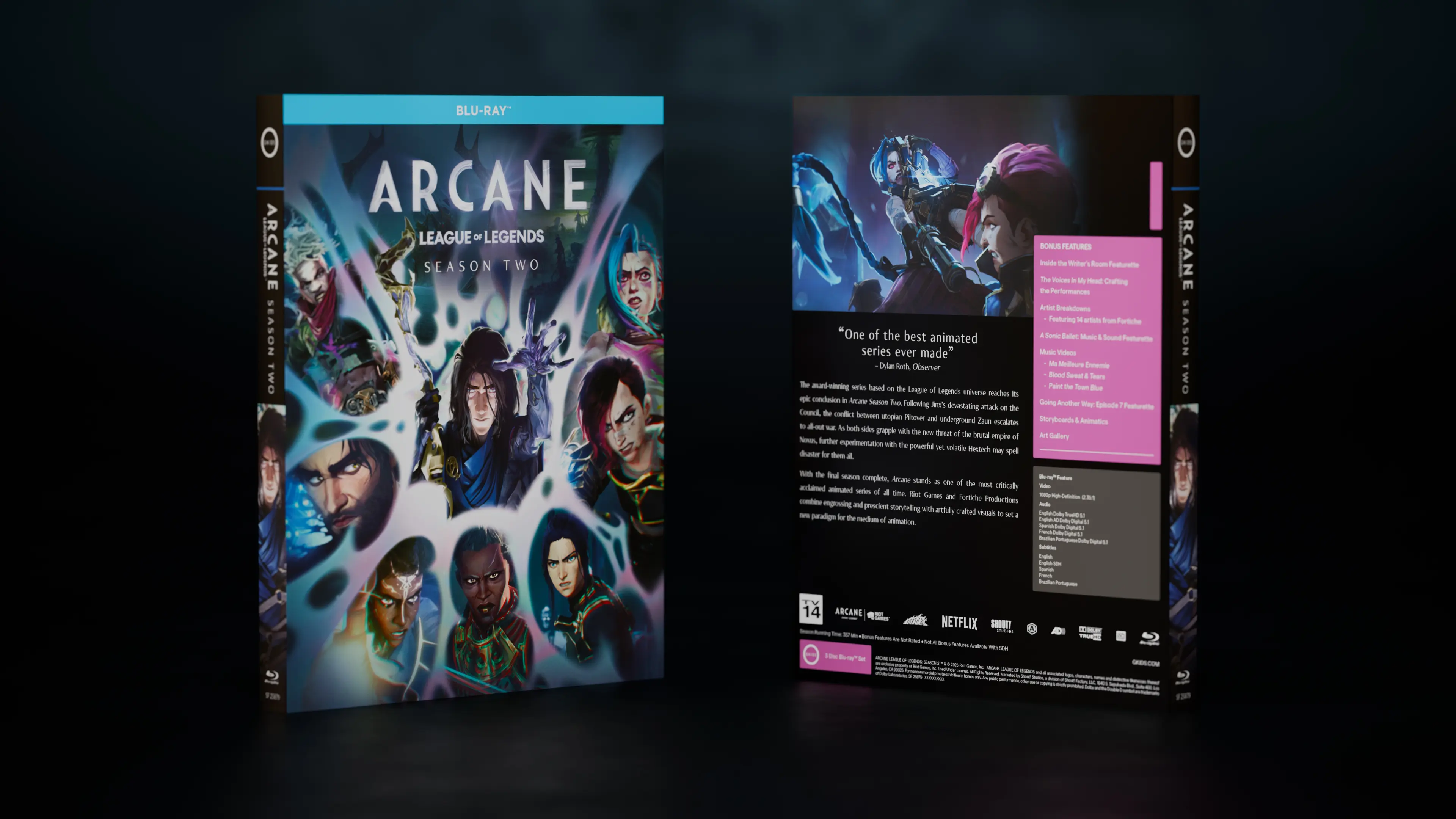 Arcane - League of Legends: Staffel 2 (3 Blu-rays) Arcane - League of Legends: Staffel 2 (3 Blu-rays)