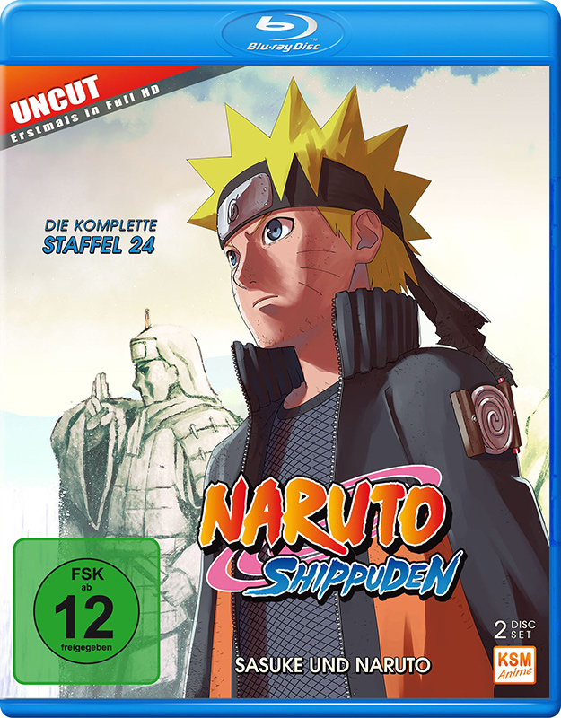 Naruto Shippuden - Staffel 24: Episode 690-699 (uncut) Blu-ray Cover