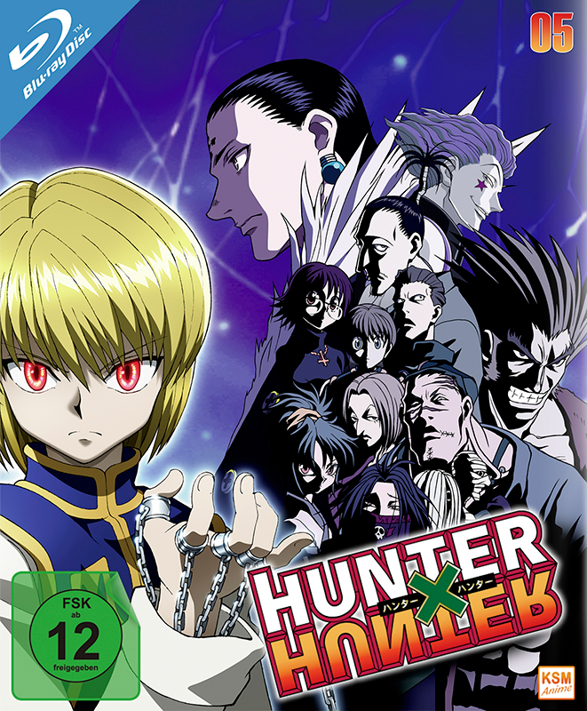 HUNTERxHUNTER - Volume 5: Episode 48-58 Blu-ray Cover HUNTERxHUNTER - Volume 5: Episode 48-58 Blu-ray Cover
