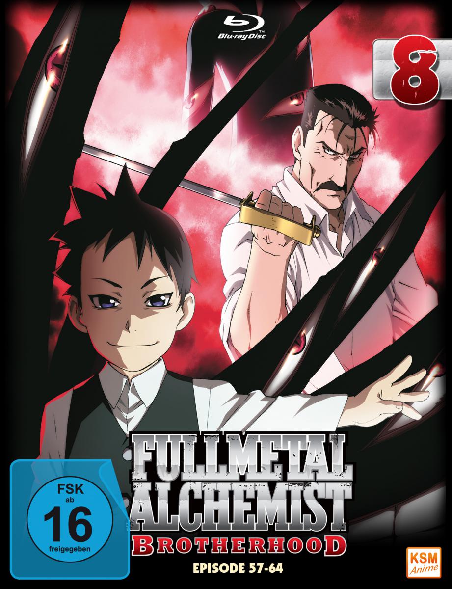 Fullmetal Alchemist: Brotherhood - Volume 8: Episode 57-64 (Limited Edition) Blu-ray