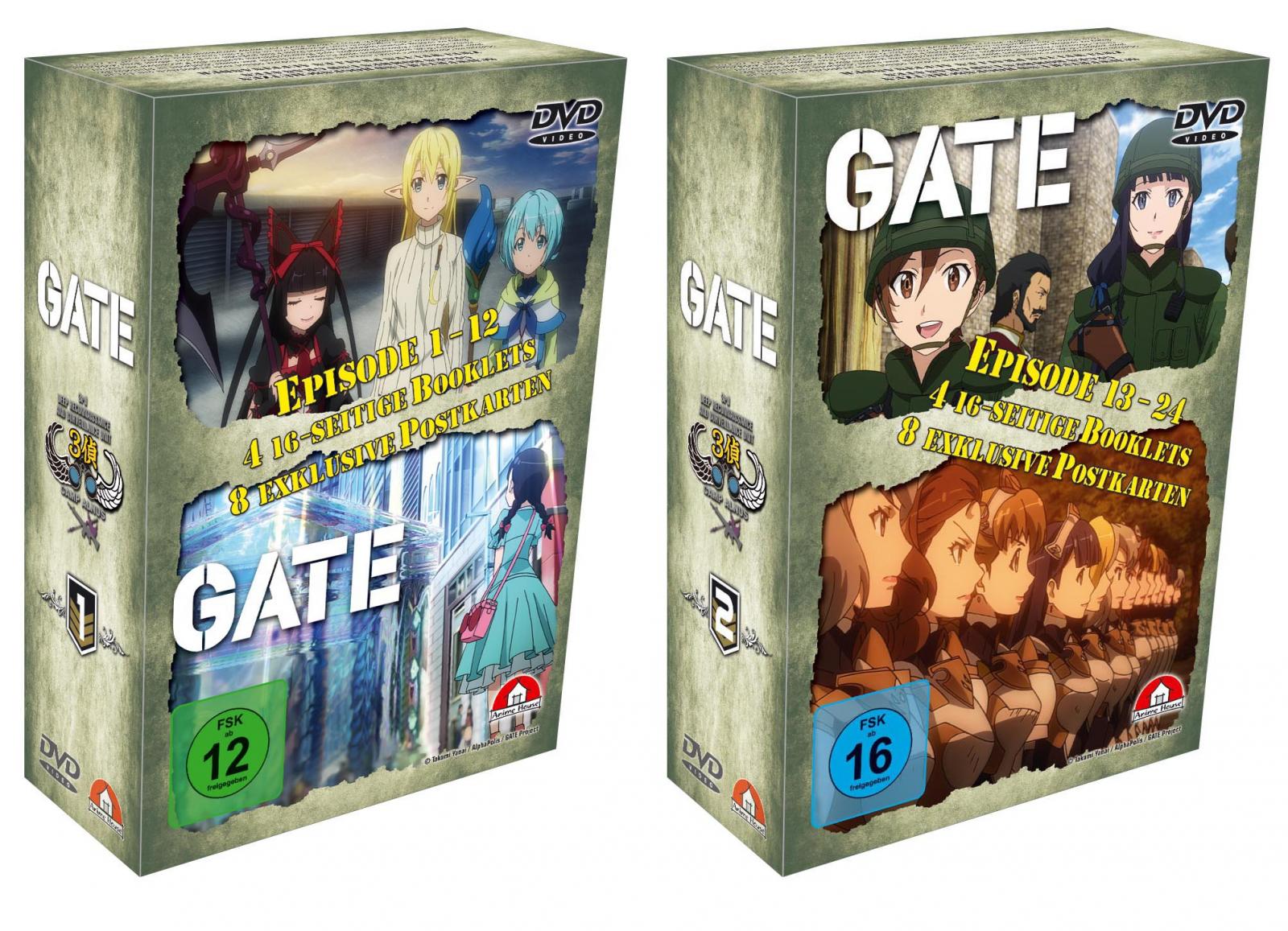 Gate I + II - Gesamtedition - 2 Schuber [DVD] Image 2