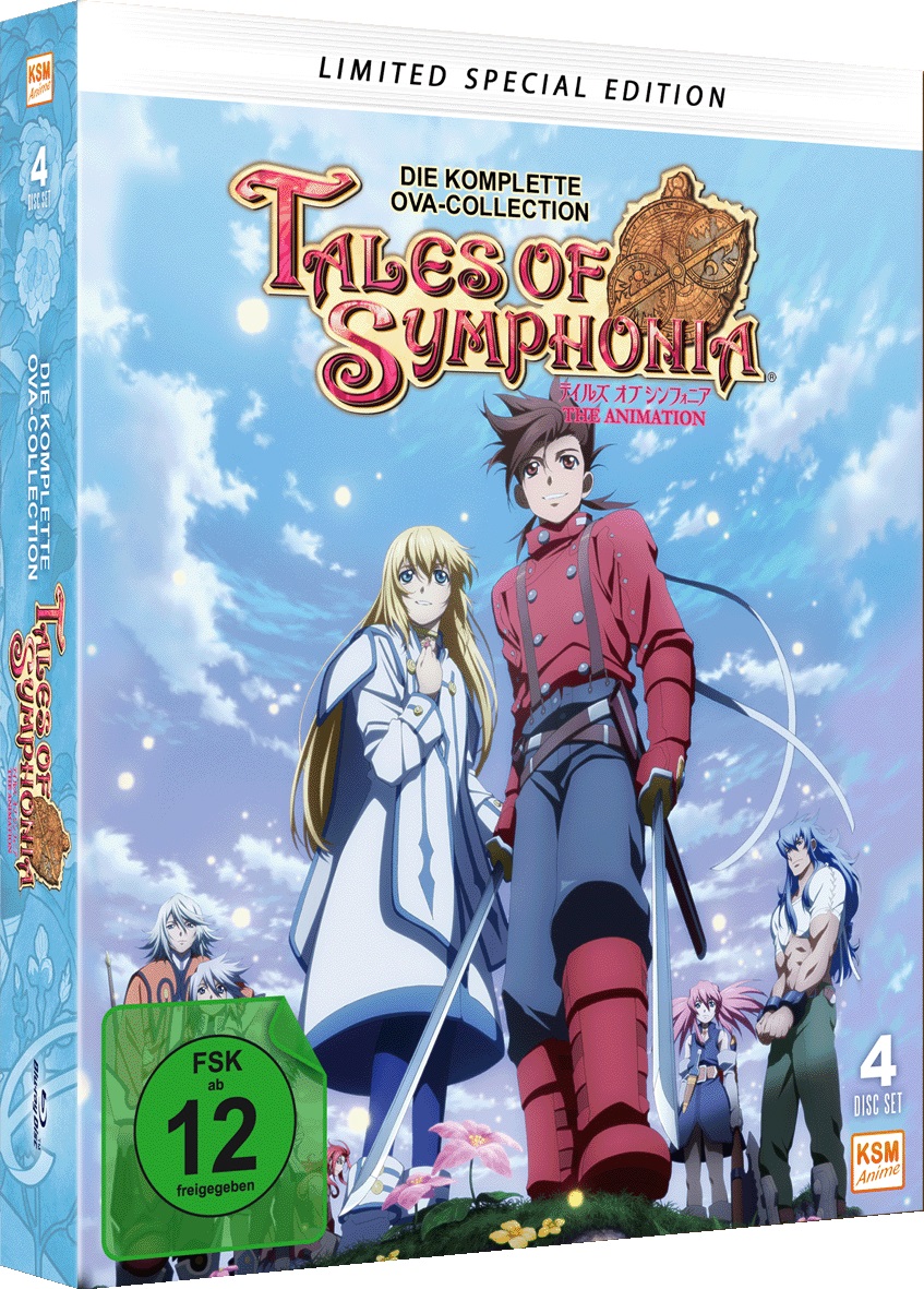 Tales of Symphonia - Special Limited Edition im Mediabook Blu-ray Tales of Symphonia - Special Limited Edition im Mediabook Blu-ray