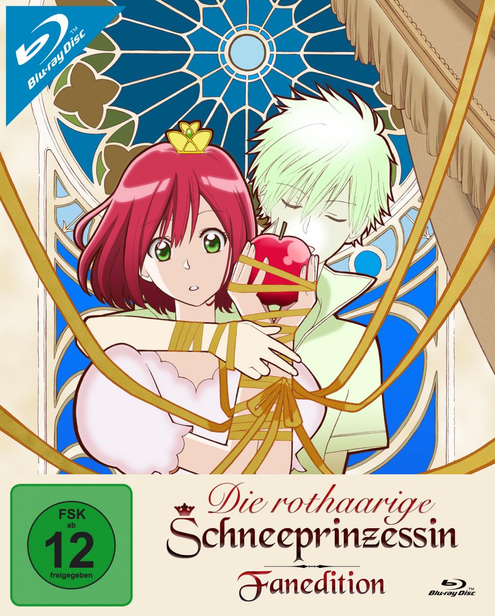 Die rothaarige Schneeprinzessin - Die komplette Serie  - Staffel 1+2 (24 Episoden) inkl. Hardcoverschuber Blu-ray Cover