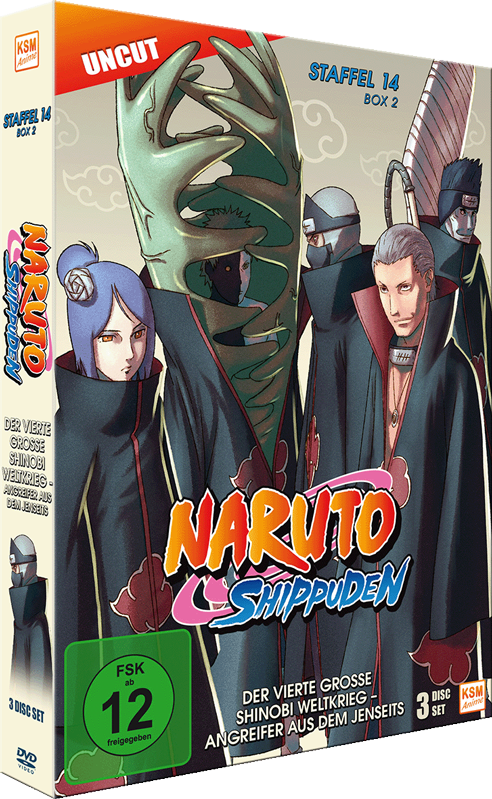 Naruto Shippuden - Staffel 14 Box 2: Episode 529-540 (uncut) [DVD] Image 5