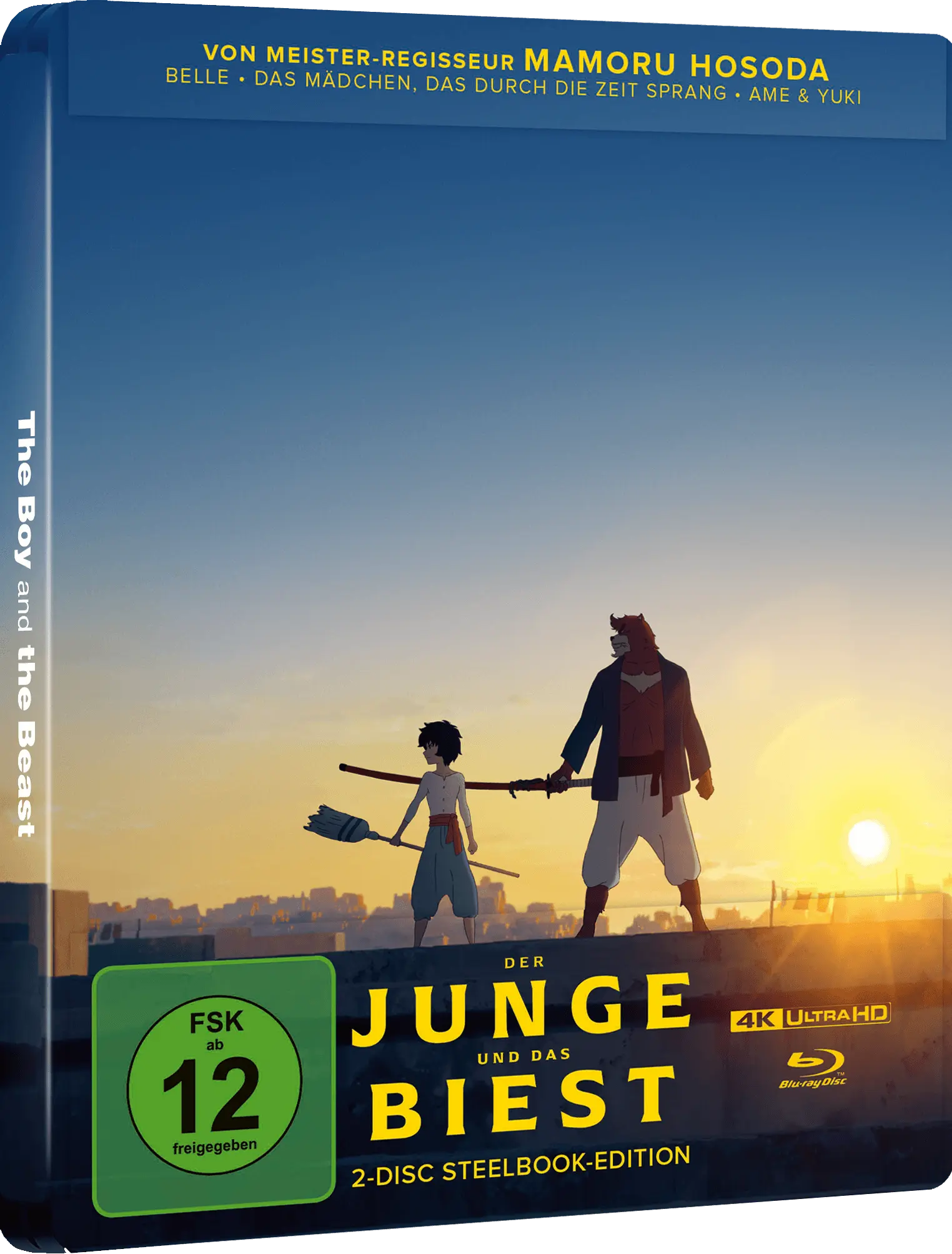 Der Junge und das Biest - Steelbook  Edition [4K-UHD + Blu-ray]