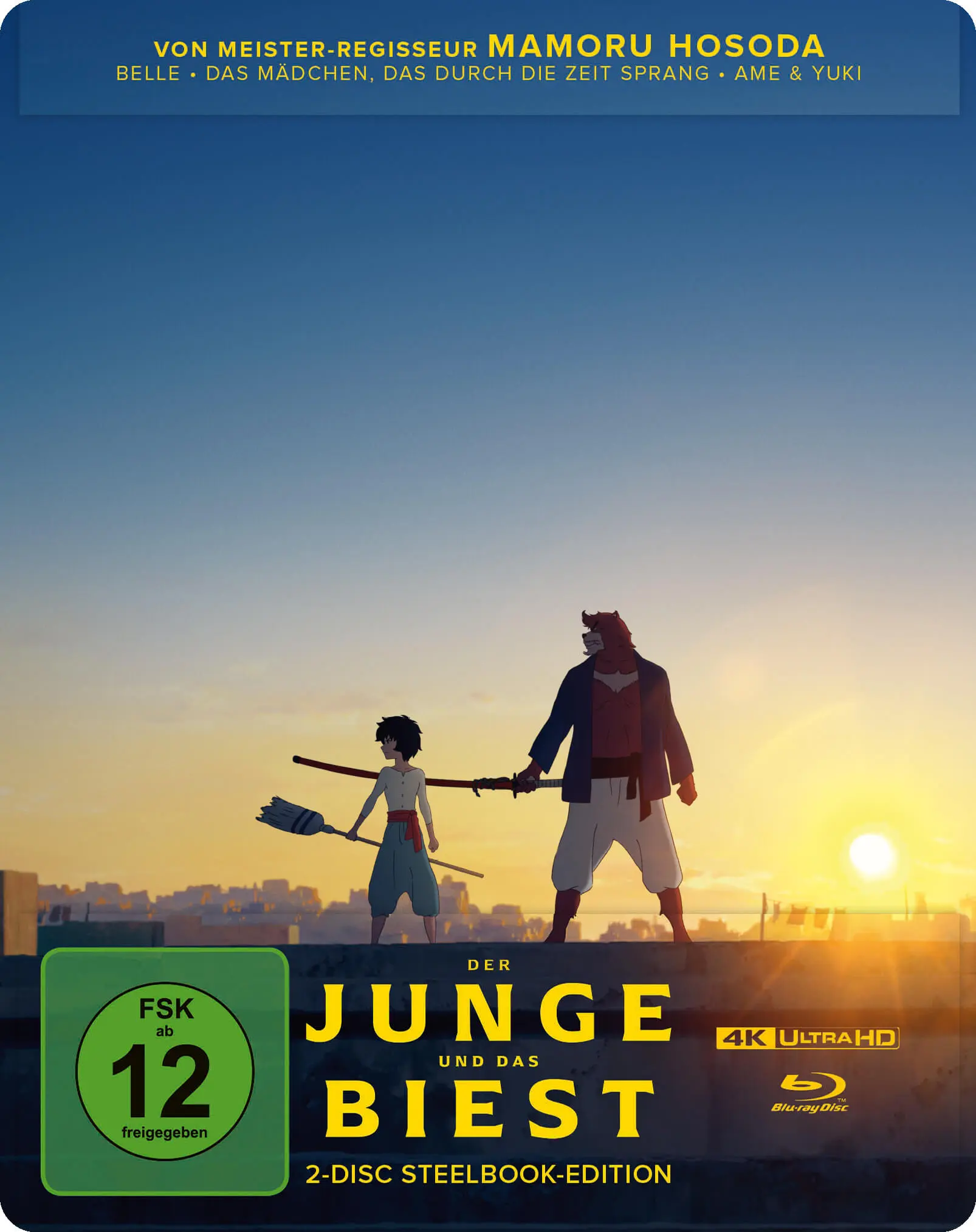 Der Junge und das Biest - Steelbook  Edition [4K-UHD + Blu-ray]